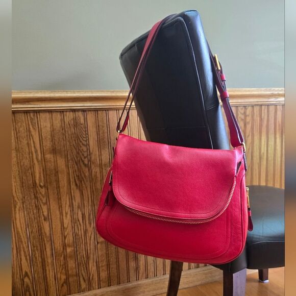 🐢 TOM FORD 'Jennifer' SHOULDER BAG AND CROSSBODY Great Condition - Picture 4 of 17